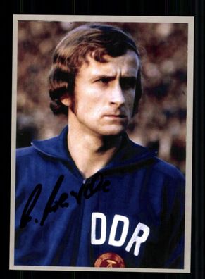 Hans Jürgen Kreische Autogrammkarte DDR WM 1974 Original Signiert+2