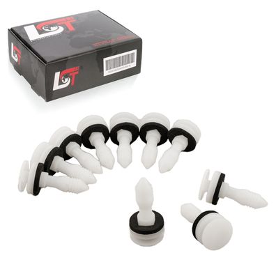 10x Türverkleidung Befestigung Clips für JAGUAR S TYPE / X TYPE