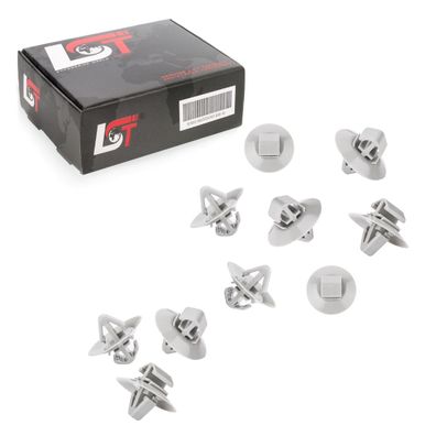 10x Seitenleisten Stoßleisten Zierleisten Befestigung Clips für OPEL VIVARO