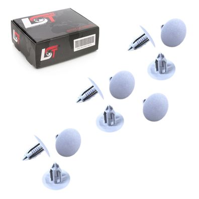 10x Innenverkleidungclips Universal Befestigungs CLIPS Ø 7-8mm Kopf 22mm