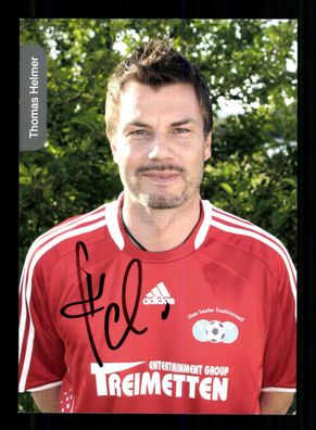 Thomas Helmer FC Bayern München Autogrammkarte Original Signiert + A 236319