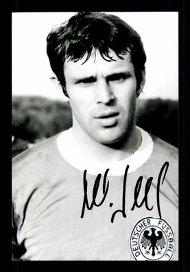 Wolfgang Seel DFB Nationalspieler 70er Jahre Original Signiert + A 236355