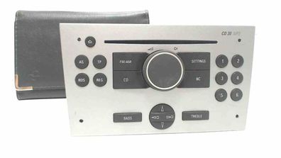 CD-Radio CD 30 MP3 Blaupunkt mit Code Anleitung Mappe OPEL CORSA D (S07) 1.2