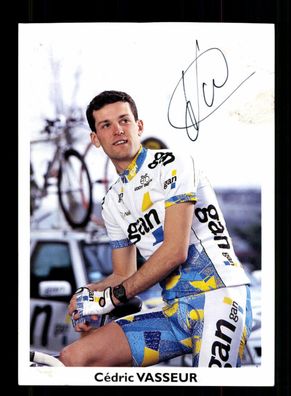 Cedric Vasseur Autogrammkarte Original Signiert Radsport + A 236746