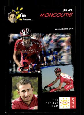 David Moncoutie Autogrammkarte Original Signiert Radsport + A 236629