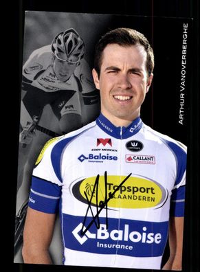 Arthur Vanoverberghe Autogrammkarte Original Signiert Radsport + A 236642