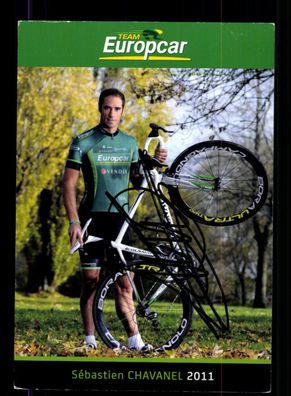 Sebastien Chavanel Autogrammkarte Original Signiert Radsport + A 236654