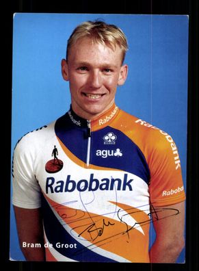 Bram de Groot Autogrammkarte Original Signiert Radsport + A 236665