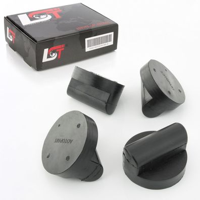 4x Adapter Wagenheber Aufnahme Hebebühnen Gummi Gummiblock für AUDI TT