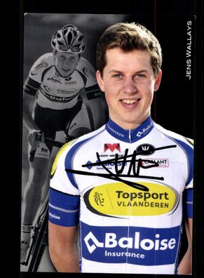 Jens Wallays Autogrammkarte Original Signiert Radsport + A 236641