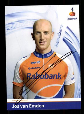 Jos van Emden Autogrammkarte Original Signiert Radsport + A 236666