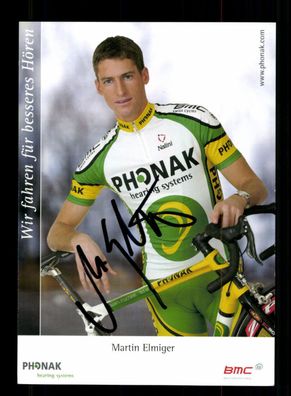 Martin Elmiger Autogrammkarte Original Signiert Radsport + A 236672