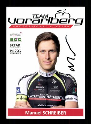 Manuel Schreiber Autogrammkarte Original Signiert Radsport + A 236675