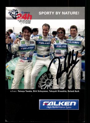 Roland Asch Autogrammkarte Original Signiert Motorsport + A 236485