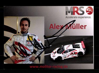 Alex Müller Autogrammkarte Original Signiert Motorsport + A 236488