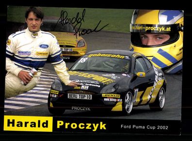 Harald Proczyk Autogrammkarte Original Signiert Motorsport + A 236490