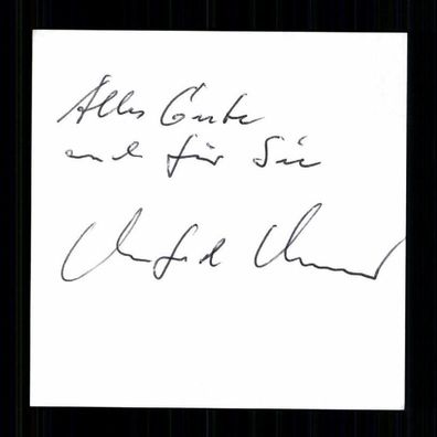 Unbekannt Original Signierter seltener Beleg + G 41812
