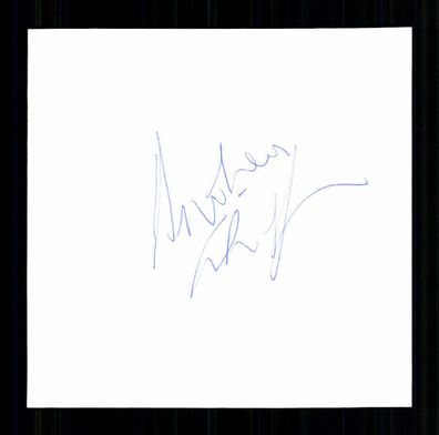 Unbekannt Original Signierter seltener Beleg + G 41820