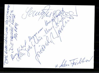 Unbekannt Original Signierter seltener Beleg + G 41790