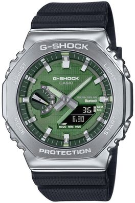 Casio Herrenuhr G-Shock Solar Bluetooth Metall GBM-2100A-1A3ER