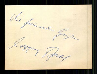 Unbekannt Original Signierter seltener Beleg + G 41872