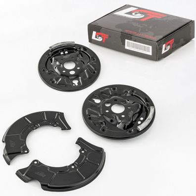 4x Spritzblech Abdeckblech Ankerplatte Bremse Komplett Set für SKODA Octavia 1U