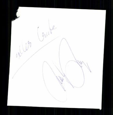 Unbekannt Original Signierter seltener Beleg + G 41811