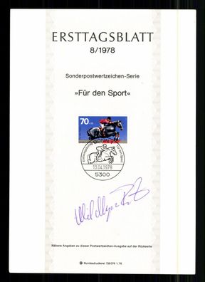 Unbekannt Original Signierter seltener Beleg + G 41861