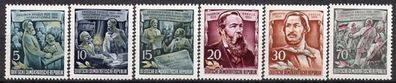 DDR Nr.485/90 A * * Friedrich Engels 1955, postfrisch