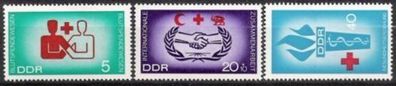 DDR Nr.1207/09 * * Blutspendewesen 1966, postfrisch
