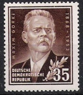 DDR Nr.354 * * Maksim Gorkij 1953, postfrisch