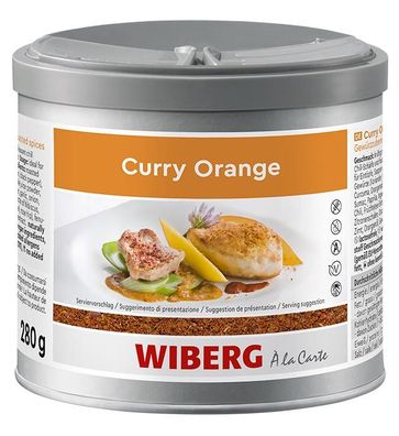 Wiberg-Curry Orange Gewürzzubereitung, mit gerösteten Gewürzen 280g