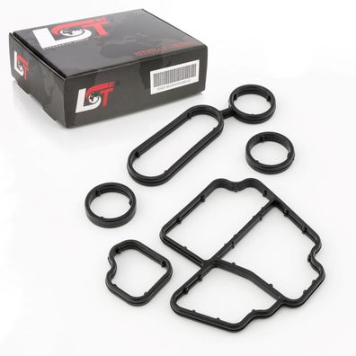 Ölfilter Gehäuse Dichtungssatz Dichtungen Ölkühler für VW CADDY GOLF PASSAT POLO