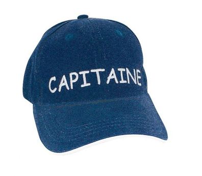 Navy Cap, Baseball Cap, Kapitäns Kappe, Mütze, Capitaine, Blau