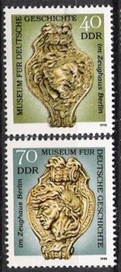 DDR Nr.3318/19 * * Zeughaus Berlin 1990, postfrisch