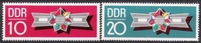 DDR Nr.1615/16 * * Manöver Waffenbrüderschaft 1970, postfrisch