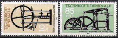 DDR Nr.2957/58 * * Dampfmaschinen 1985, postfrisch