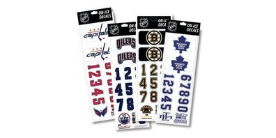 Helmsticker Set NHL Sportstar