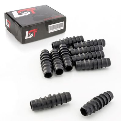 10x Kupplung Verbinder Schlauch PE-Rohr Bewässerungssystem Leitung 16x16mm