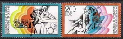 DDR Nr.2617/18 * * Spartakiade 1981, postfrisch