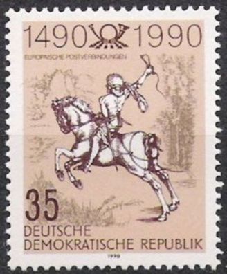 DDR Nr.3299 * * Postverbindungen 1990, postfrisch