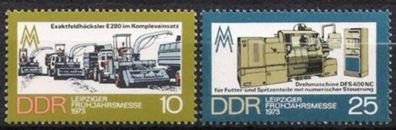 DDR Nr.1832/33 * * Frühjahrsmesse 1973, postfrisch