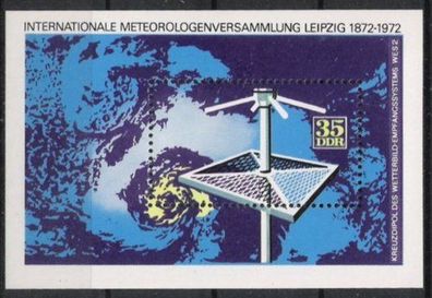 DDR Block Nr.35 * * Meteorologie 1972, postfrisch