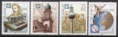 DDR Nr.3332/35 * * Fernmeldeunion 1990, postfrisch