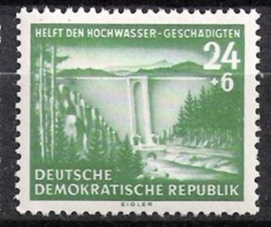 DDR Nr.431 * * Hochwasser Geschädigte 1954, postfrisch