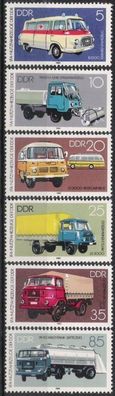 DDR Nr.2744/49 * * IFA Fahrzeuge 1982, postfrisch