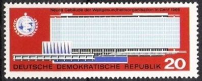 DDR Nr.1178 * * WHO Gebäude 1966, postfrisch