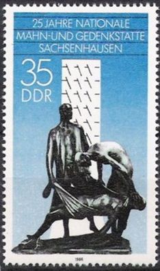 DDR Nr.3051 * * Gedenkstätten 1986, postfrisch