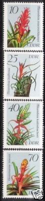 DDR Nr.3149/52 * * Bromelien 1988, postfrisch