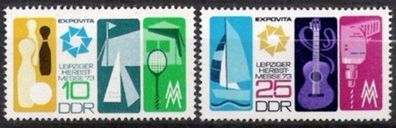 DDR Nr.1872/73 * * Herbstmesse 1973, postfrisch